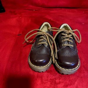 Dr. Martens Kids 6378 4 eyelet  Brown Oxford Size 8US Toddler